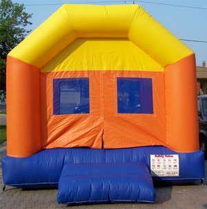 Front View of our House Bouncer